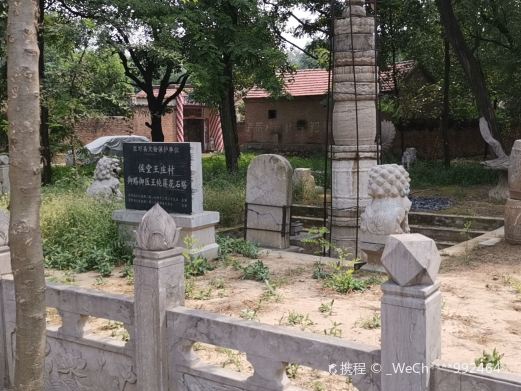 侯堂王庄村御赐御医王纯莲花石塔