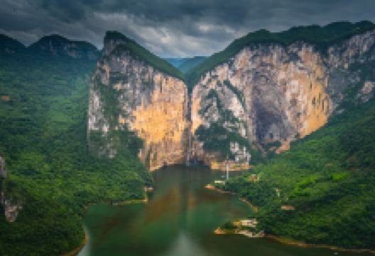 蝶舞清江·清江大峡谷-蝴蝶岩景点图片