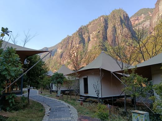 黎明景区安七尼帐篷露营地