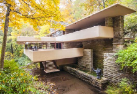 流水别墅景点图片