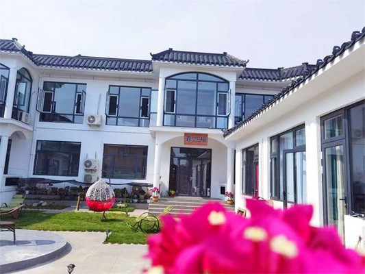 天津蓟县盘山嘉岂福民宿,高端徽派别墅,包吃住三餐仅160!