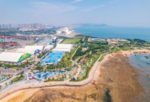 黄岛金沙滩景点图片