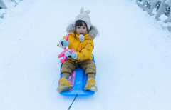 洪雅游记图片] 带上一姐去旅行，瓦屋山的亲子冰雪之旅（附错峰避堵攻略）