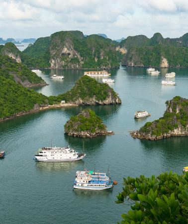 7D6N • AIRFARE INCL · Vietnam: Hanoi + Halong Bay Cruise overnight + Sapa · Flights Incl
