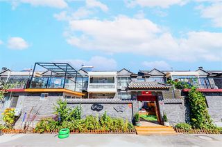 北京怀柔喇叭沟门原始森林夜斓山居私汤民宿借山而居，一房难求藏秘密