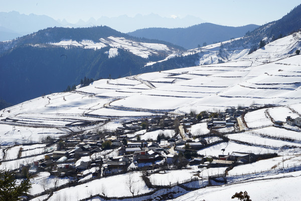 四进云南（丽江之四，虎跳峡、雪山下的田野、独克宗、那帕海）