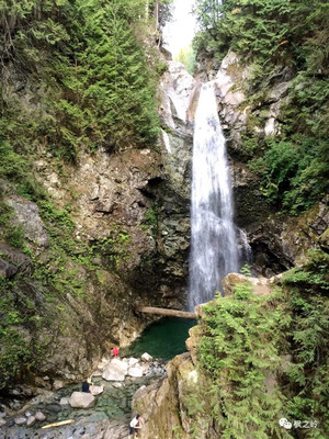 温哥华印象：喀斯喀特瀑布