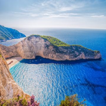 希腊雅典+扎金索斯+圣托里尼10日8晚拼小团