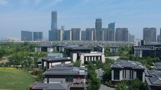 苏州湾黄金湖岸旅游区一游