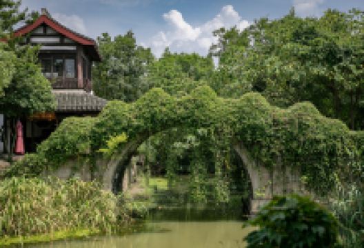 梅花洲景点图片