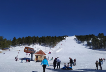 穆拉特山滑雪中心景点图片
