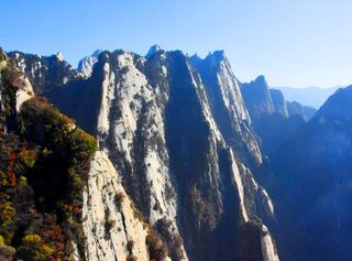 陕西旅游：华山从西峰到北峰（图）