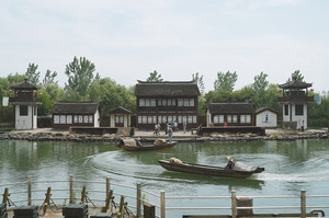 沙家浜风景区游记图文-江浙沪周边游 在沙家浜遇见最美打铁花