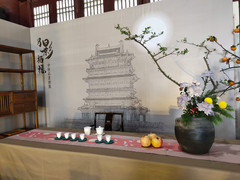 永济游记图片] 雨后初霁，鹳雀楼半边彩虹挂云间，彩虹深处有茶香！