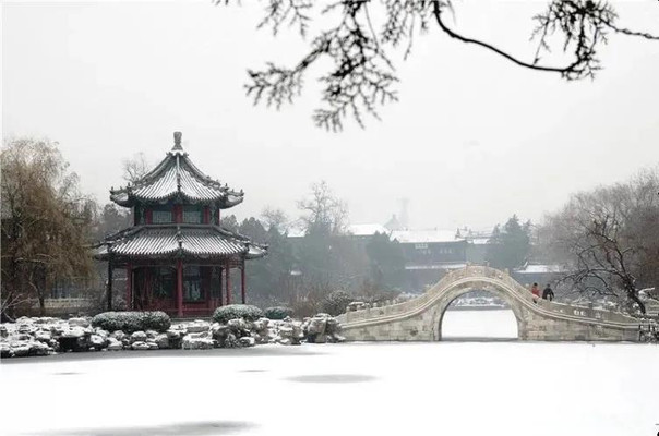 玩转保定 | 忽而一场雪,莲池雪景入镜来