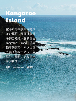 来自袋鼠岛的自然馈赠，想要一份的珍贵