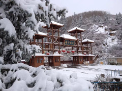山丹游记图片] 晨起开门雪满山，雪晴云淡日光寒