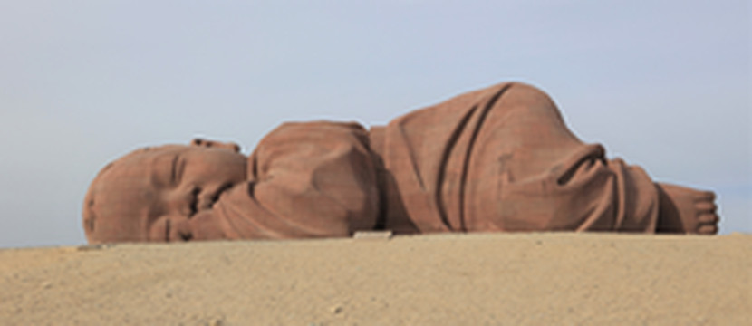 甘肃游记图片] 多彩甘肃-瓜州榆林窟、大地之子