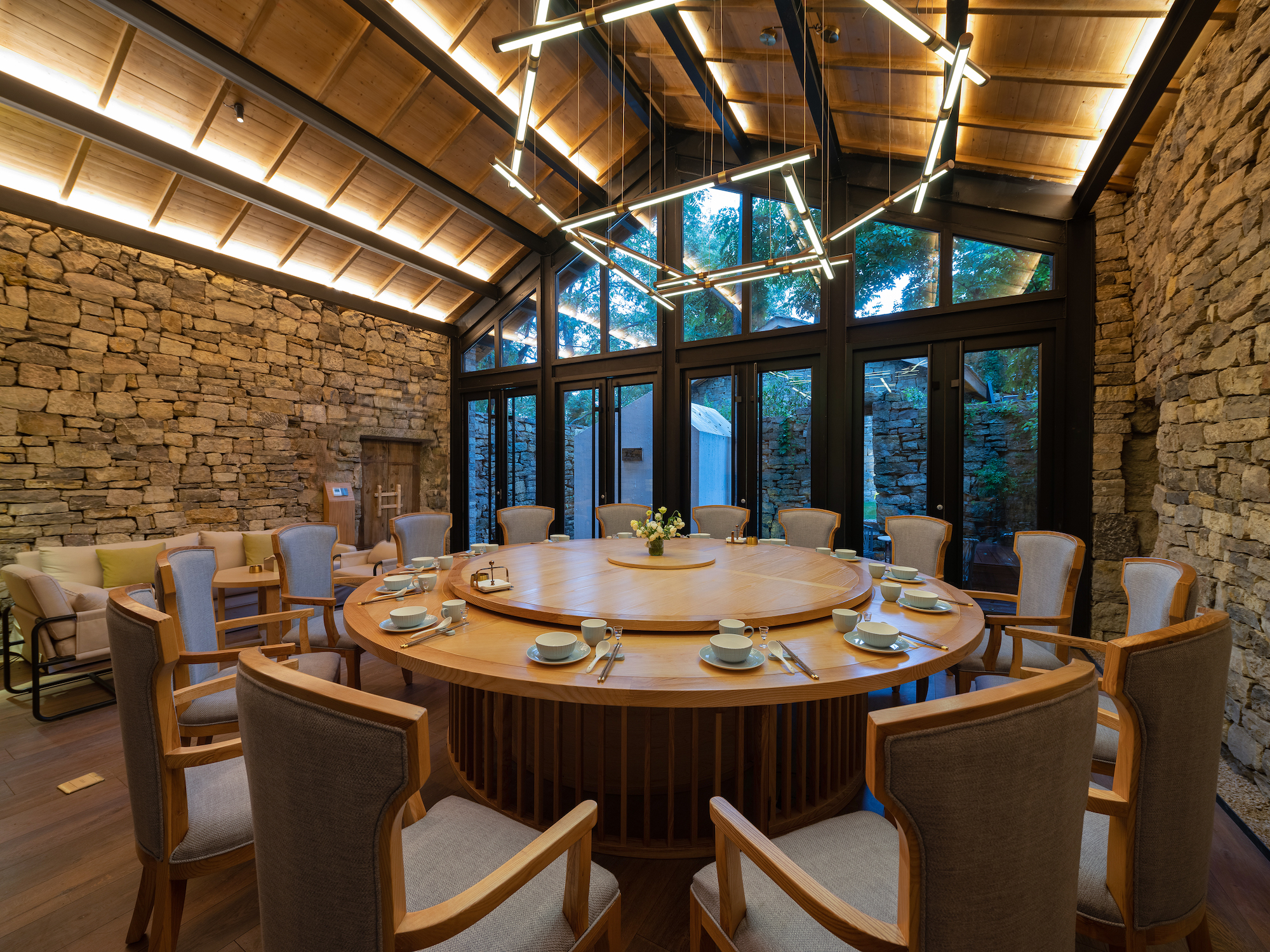 黄果树匠庐·村晓·餐厅餐厅图片