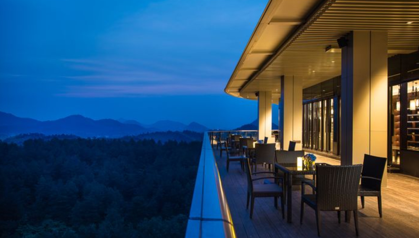 安吉悦榕庄经纬线露台酒廊餐厅图片