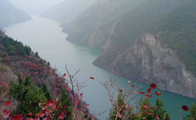 重庆奉节——长江三峡第一峡，中华诗城古夔州。