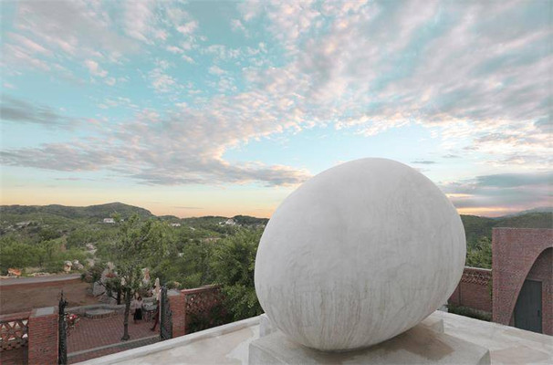 天津蓟州西井峪最具艺术感民宿 ：风景中的鸡蛋，180度环山而观！