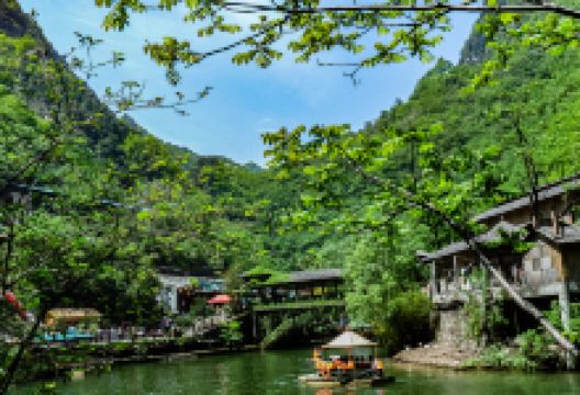 金丝峡景区景点图片