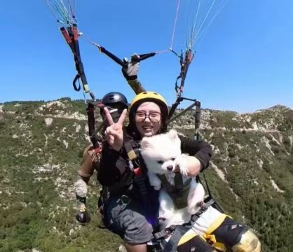 山东济南滑翔伞