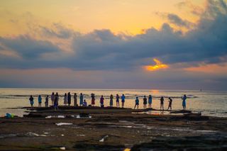 北海之行,邂逅最美的日落黄昏和慢生活