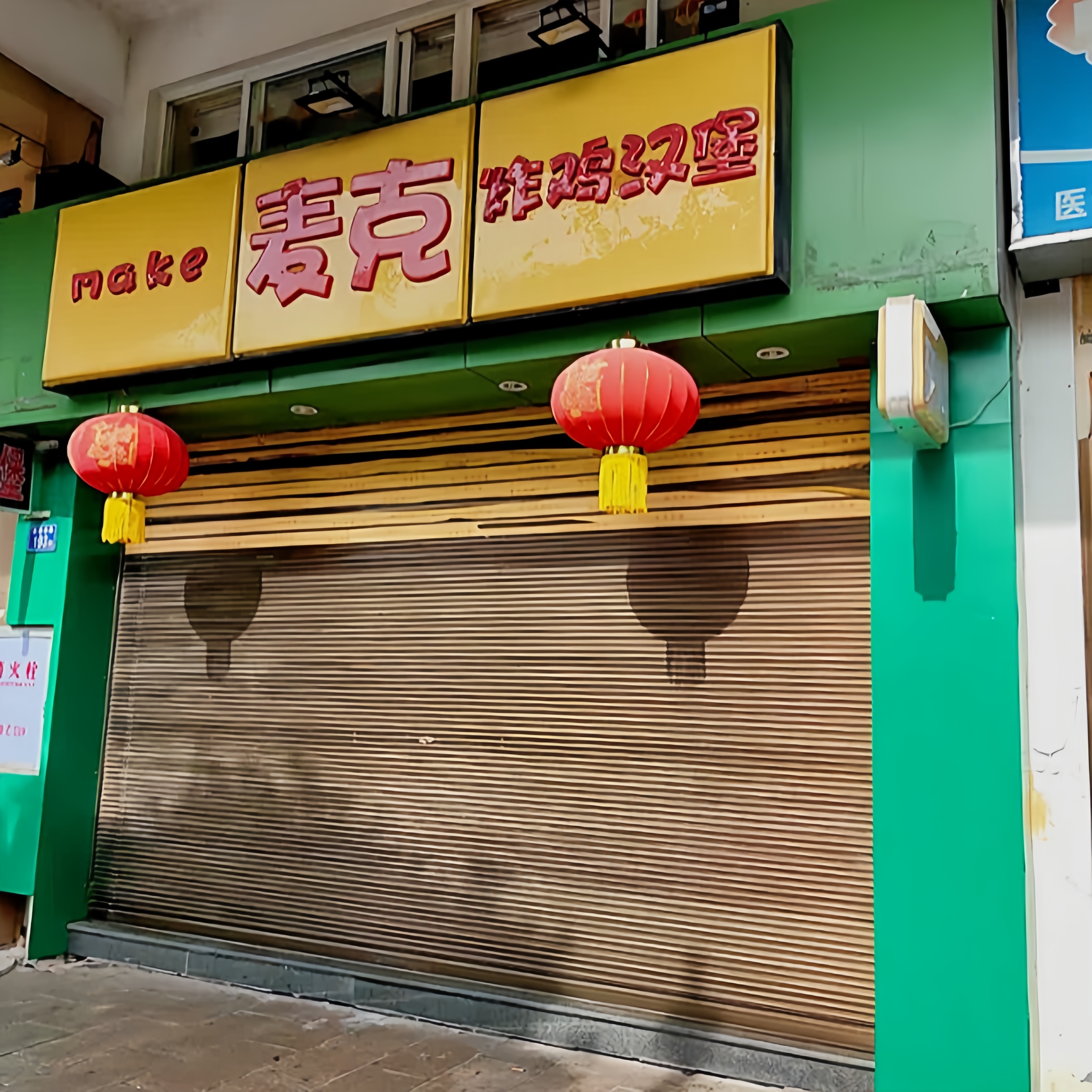 麦克炸鸡汉堡餐厅图片