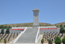 任山河烈士陵园景点图片