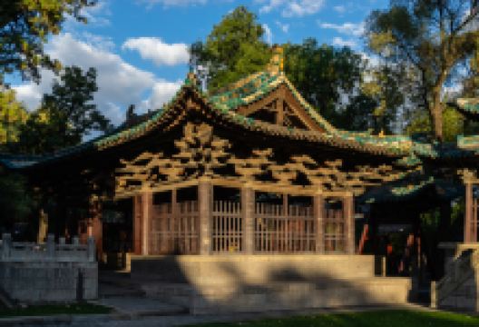 晋祠博物馆-献殿景点图片