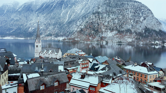 欧洲最美小镇哈尔斯塔特到音乐之城萨尔茨堡