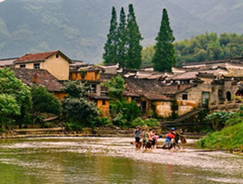 江山游记图片] 浙江有个一脚踏三省的古镇，是金庸笔下的“江湖”，却少有游客