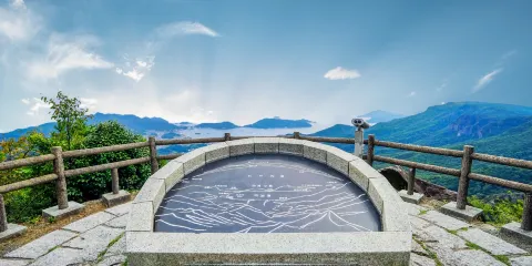 寒霞溪山頂展望台