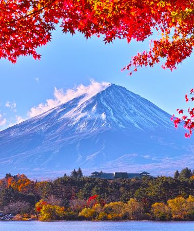 2天1晚 • 日本東京 · 箱根 · 富士山五合目或新倉山淺間公園、河口湖纜車、大湧谷、蘆之湖鳥居、修善寺溫泉飯店、江之電鐮倉高校站前