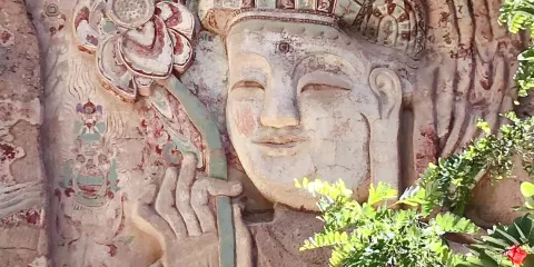 武山摩崖石窟文化旅遊區-拉梢寺