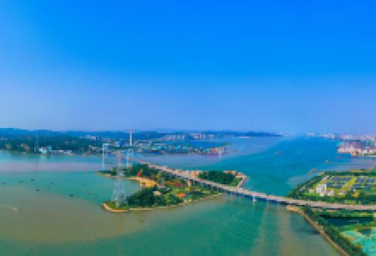 汕头海湾大桥景点图片