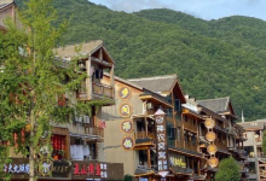 坪阡古镇景点图片