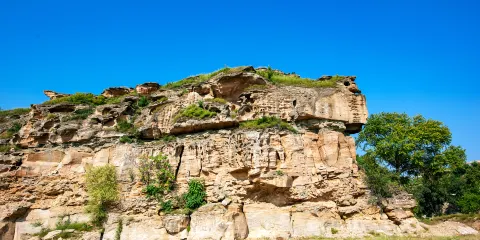 黃河畫廊（黃河百里水蝕浮雕）