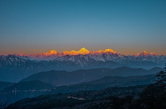 王岗坪｜贡嘎雪山C位观景位