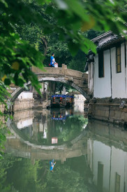 甪直古镇游记图片] 夜游甪直古镇，赏花赏曲赏连厢，自古多情是江南