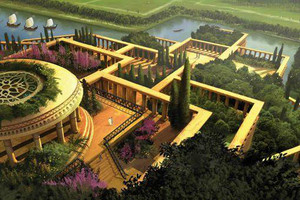 告庄西双景/星光夜市游记图文-莎拉隆御苑|演绎现代版的古巴比伦空中花园