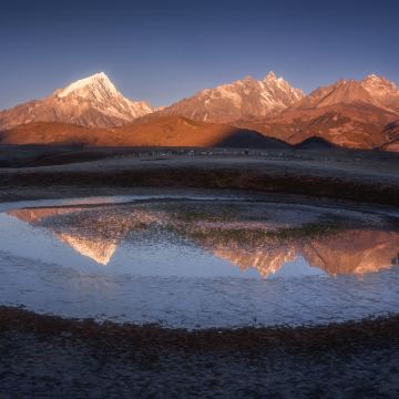 成都+四姑娘山景区+稻城亚丁+格聂之眼+格聂南坡+新都桥12日11晚私家团