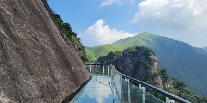 萍鄉武功山國家級風景名勝區-玻璃棧道