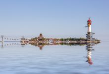 南戴河仙螺岛景点图片