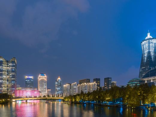 杭州运河夜游