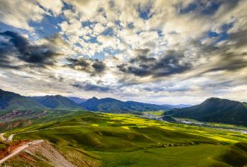 【4人下单独立成团】祁连大草原+卓尔山+岗什卡雪峰一日游【[一路向南]青海专属的瑞士风光，相约祁连山下，感受雪山、草地、原野、羊群的多姿多彩！】