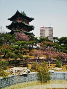 迎泽大街-太原-云自飘零水自闲