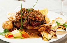 Hotel Du Commerce Restaurant餐厅图片